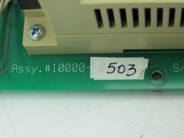 View Engineering #10000-503 Wiring Panel 8100 W/Omron SYSMAC C40H Controller