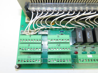 View Engineering #10000-503 Wiring Panel 8100 W/Omron SYSMAC C40H Controller
