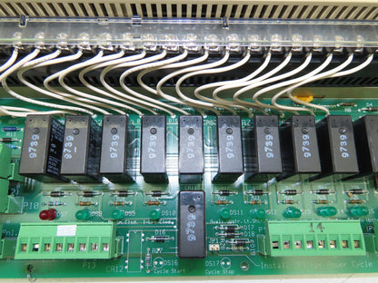 View Engineering #10000-503 Wiring Panel 8100 W/Omron SYSMAC C40H Controller