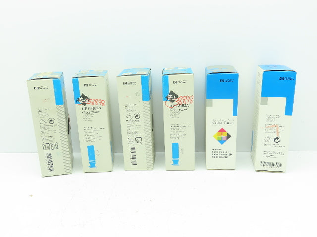 Hewlett Packard C3102A HP Color LaserJet Printer Color Toner Lot of 6
