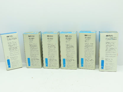 Hewlett Packard C3102A HP Color LaserJet Printer Color Toner Lot of 6