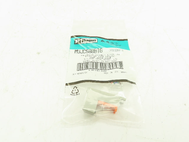 Panduit PAN-NET MUJC588BIG PAN-JACK Category 5 Modular Jack 8 Position 8 Wire
