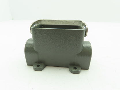 GW Connect 16B Box Mount Base Aluminum Connector Side Entry M25  LOT OF 2