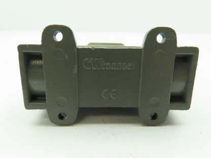 GW Connect 16B Box Mount Base Aluminum Connector Side Entry M25  LOT OF 2