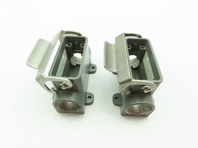 GW Connect 16B Box Mount Base Aluminum Connector Side Entry M25  LOT OF 2