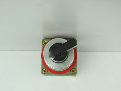 Allen Bradley 800MR-HH2BLAK/C Series C 2-Position Black Selector Switch