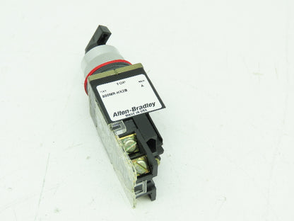 Allen Bradley 800MR-HH2BLAK/C Series C 2-Position Black Selector Switch