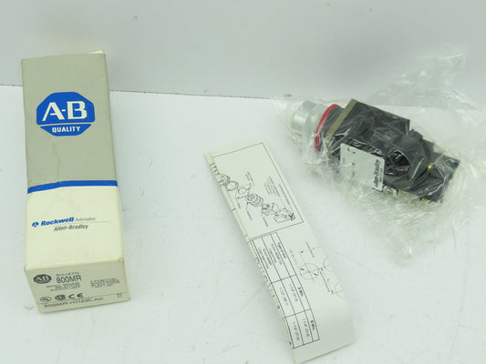 Allen Bradley 800MR-HH2BLAK/C Series C 2-Position Black Selector Switch