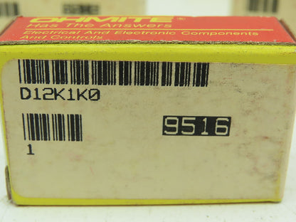 Ohmite D12K1K0 Resistor 12 Watt, 1000 OHM, Lot of 11