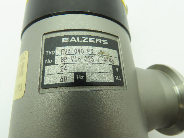 Balzers  BP V16 025 / 4443 Valve Vacuum Bellows