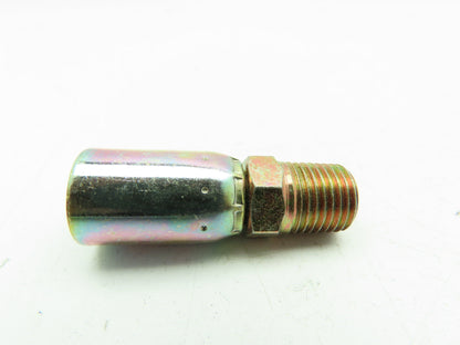 Eaton 05E-104 Coll-O-Crimp Male Rigid Fitting 5/16" Hose ID x 1/4" NPT  LOT OF 5