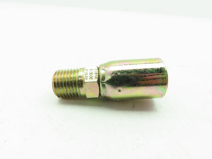 Eaton 06E-104 Coll-O-Crimp Male Rigid Fitting 3/8" Hose ID x 1/4" NPT  LOT OF 5