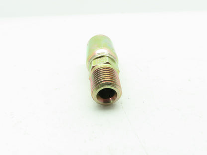 Eaton 06E-104 Coll-O-Crimp Male Rigid Fitting 3/8" Hose ID x 1/4" NPT  LOT OF 5