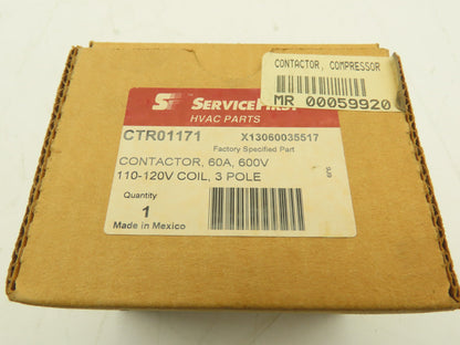 Furnas 42EF35AFAIM Definite Purpose Contactor 60A 600V Coil 110/120V 50/60Hz