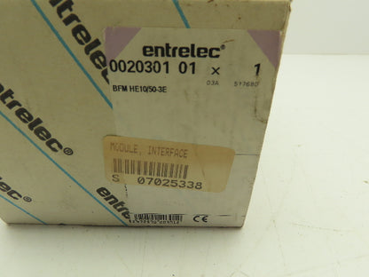Entrelec BFM HE10/50-3E 20301.01 Connection Interface