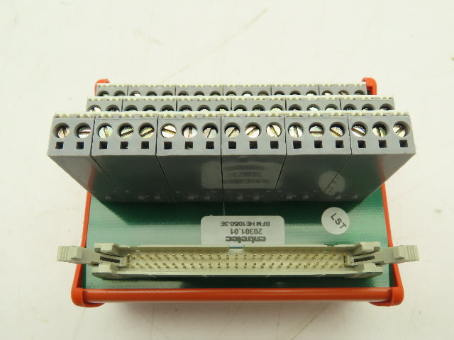 Entrelec BFM HE10/50-3E 20301.01 Connection Interface