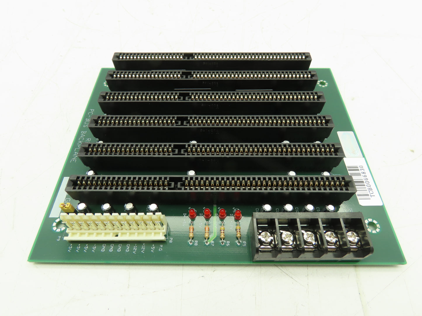 Advantech 2ISA/3PCI/1PICMG, TCB0066830, PC-BUS BACKPLATE