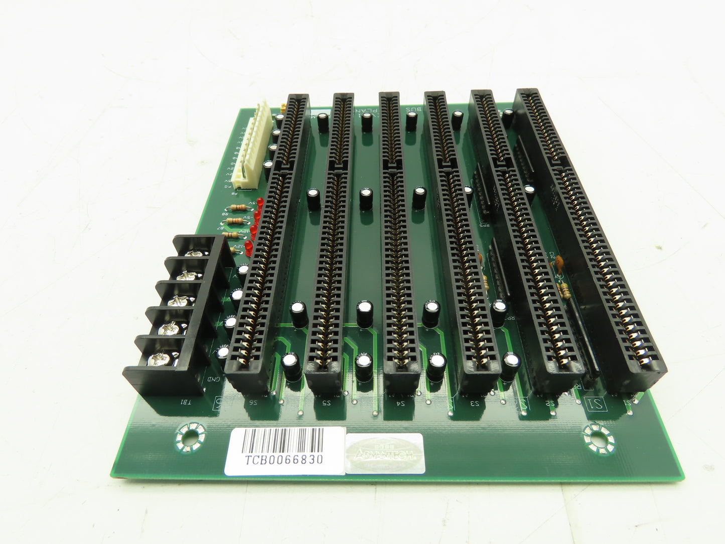 Advantech 2ISA/3PCI/1PICMG, TCB0066830, PC-BUS BACKPLATE