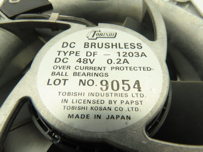 Tobishi DF-1203A DC Brushless Fan 48v 0.2A