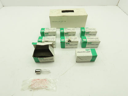 Oshio Lighting JCV120V-100WGB 100 Watt DoubleContact Light Bulb Halogen LOT OF 8