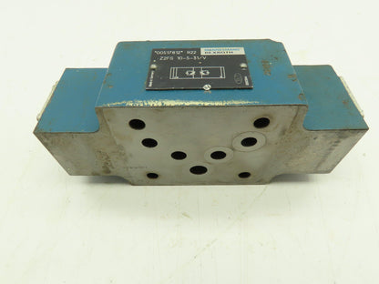 Rexroth Z2FS 10-5-31/V Hydraulic Throttle/Check Sandwich Valve Z2FS 10  LOT OF 2