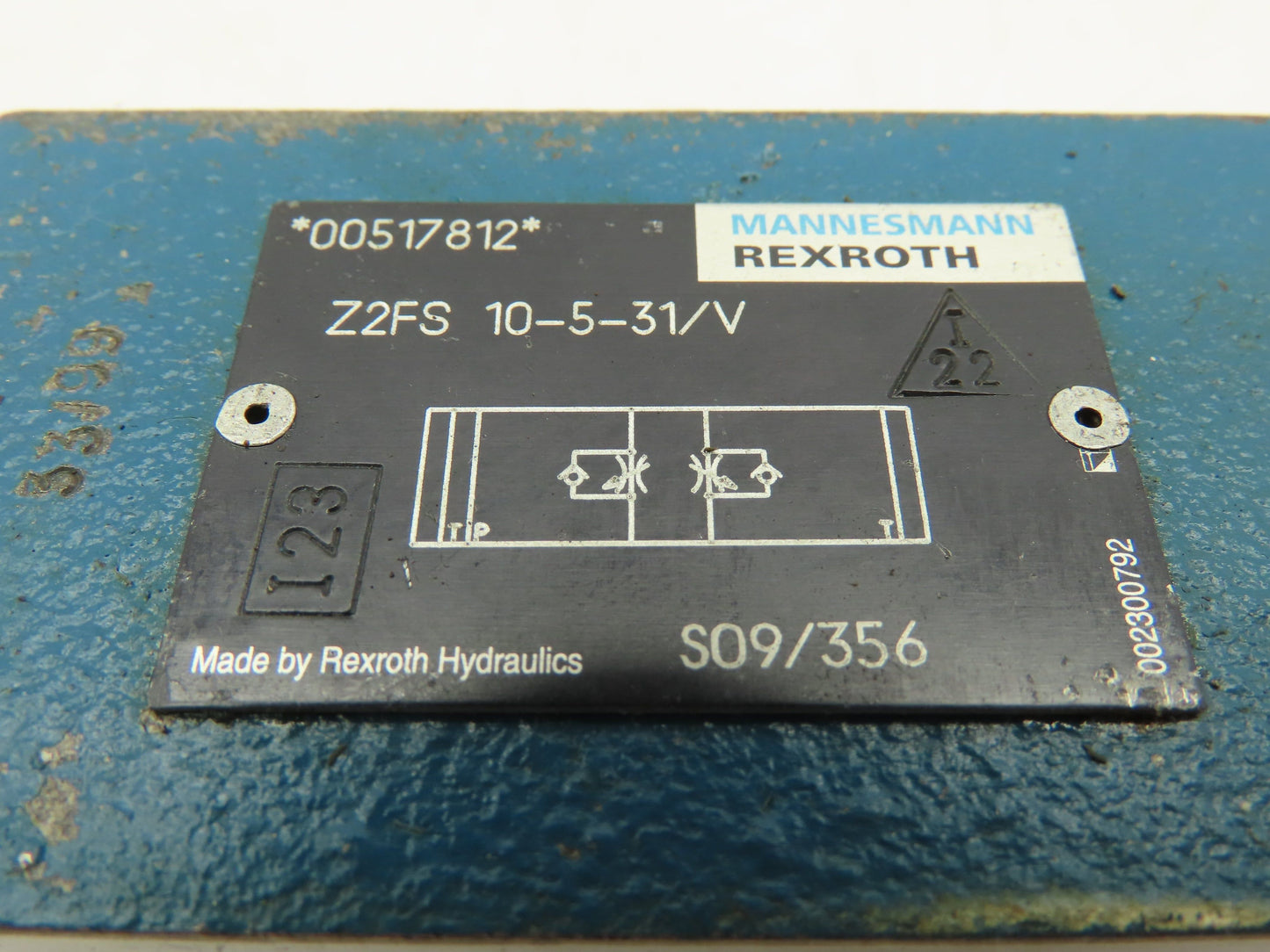 Rexroth Z2FS 10-5-31/V Hydraulic Throttle/Check Sandwich Valve Z2FS 10  LOT OF 2