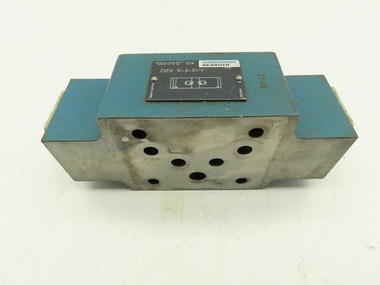 Rexroth Z2FS 10-5-31/V Hydraulic Throttle/Check Sandwich Valve Z2FS 10