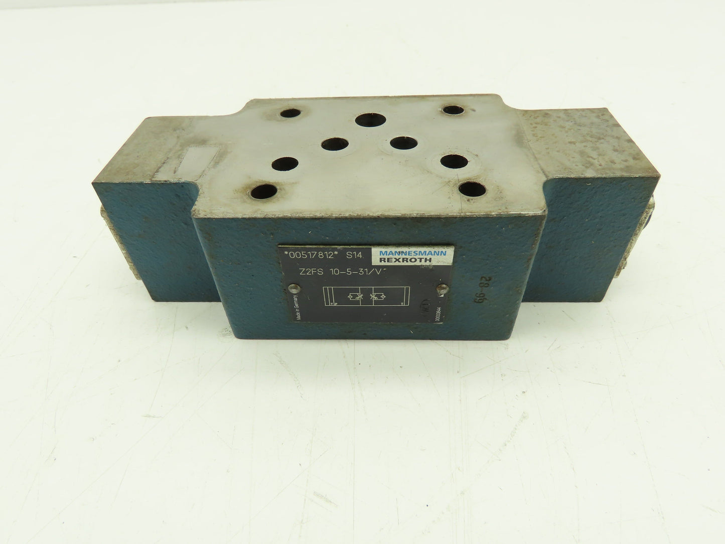 Rexroth Z2FS 10-5-31/V Hydraulic Throttle/Check Sandwich Valve Z2FS 10