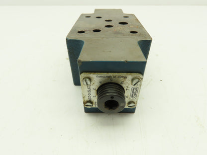 Rexroth Z2FS 10-5-31/V Hydraulic Throttle/Check Sandwich Valve Z2FS 10