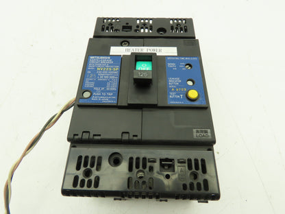 Mitsubishi NV225-SP Circuit Breaker 3-Pole 125A Earth-Leakage Indicator