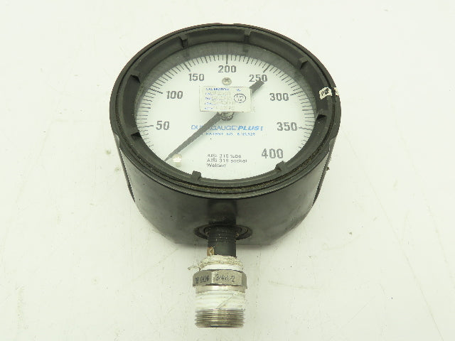 Ashcroft Duragauge Plus Pressure Gauge 0-400 PSI 4"