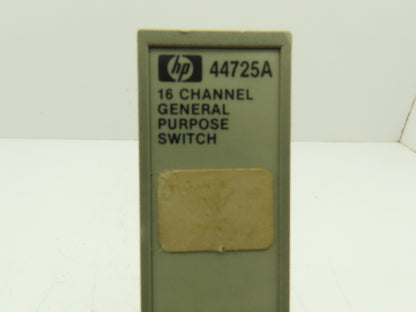 Hewlett Packard 44725A General Purpose Switch Module, 16-Channel Lot of 2