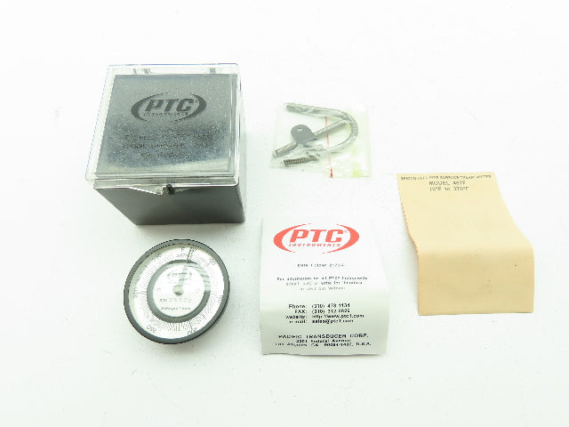 PTC 487F Pipe Surface Spring Held Thermometer 70-370°F 2