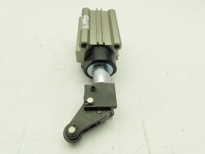SMC RSQA32-20TB-XC18 Pneumatic Cylinder 32mm Bore 20mm Stroke 145 psi.