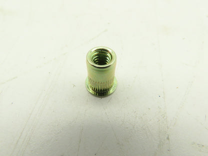 RivetKing 25C1IKFSY/P25 Steel Rivet Nut Insert Flush Grip Head 1/4-20 LOT OF 150