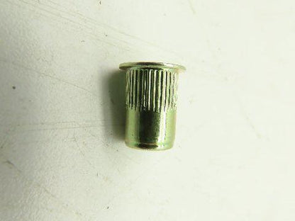 RivetKing 25C1IKFSY/P25 Steel Rivet Nut Insert Flush Grip Head 1/4-20 LOT OF 150