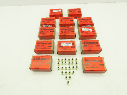 RivetKing 25C1IKFSY/P25 Steel Rivet Nut Insert Flush Grip Head 1/4-20 LOT OF 150