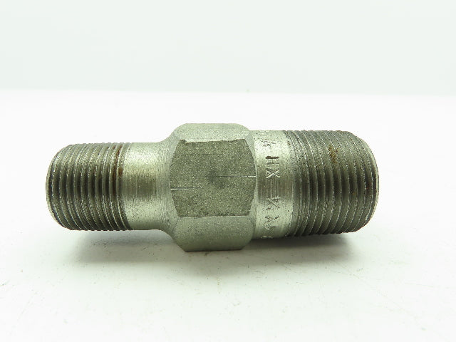 ORD Steel Concentric Swage Hex Nipple Fitting 1"x 3/4" Extra Heavy LOT OF 10