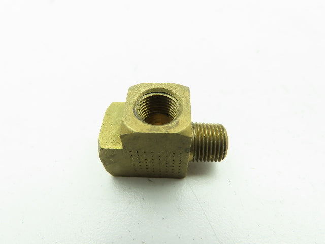 Parker 2225P-2 Brass Street Tee Pipe Fitting T 1/8" FNPT x MNPT x FNPT LOT OF 12