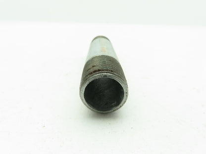 Galvanized Steel Pipe Nipple 1/2"x 3-1/2" NPT Male SCH 40  LOT OF 18