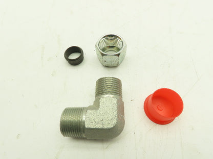 Parker 12 CBU-S Ferulok Flareless 90° Male Elbow 3/4" Tube x 3/4" NPT  LOT OF 13