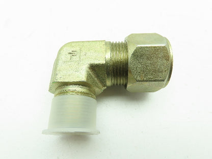 Parker 16-12 CBU-S Ferulok Steel 90 Deg Male Elbow 1" Tube x 3/4" NPT  LOT OF 2