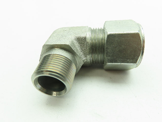 Parker 16-12 CBU-S Ferulok Steel 90 Deg Male Elbow 1" Tube x 3/4" NPT  LOT OF 2