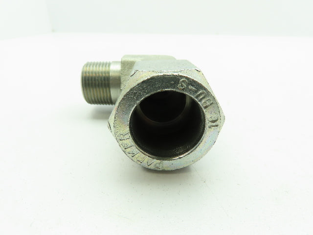 Parker 16-12 CBU-S Ferulok Steel 90 Deg Male Elbow 1" Tube x 3/4" NPT  LOT OF 2
