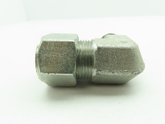 Parker 16-12 CBU-S Ferulok Steel 90 Deg Male Elbow 1" Tube x 3/4" NPT  LOT OF 2