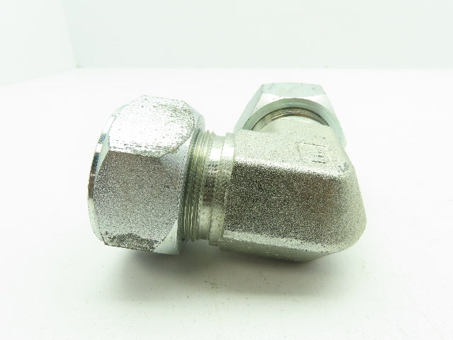 Parker 20 EBU-S Ferulok Steel Flareless 90 Deg Female Union Elbow 1-1/4" Tube OD