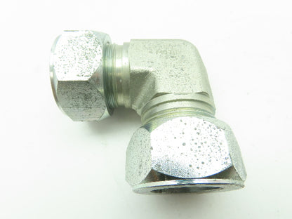 Parker 20 EBU-S Ferulok Steel Flareless 90 Deg Female Union Elbow 1-1/4" Tube OD