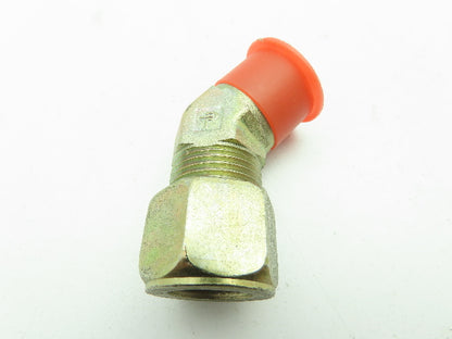 Parker 12 VBU-S Ferulok Flareless 45 Deg Male Elbow 3/4" Tube x 3/4" NPT LOT OF2