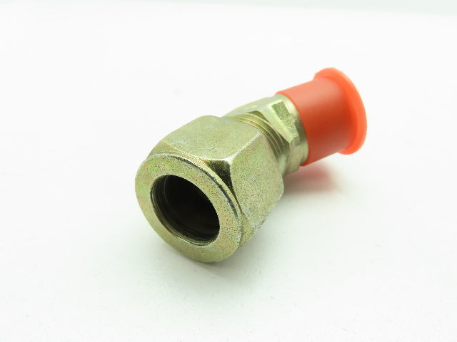 Parker 12 VBU-S Ferulok Flareless 45 Deg Male Elbow 3/4" Tube x 3/4" NPT LOT OF2