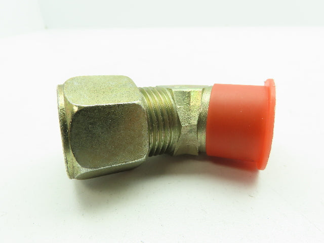 Parker 12 VBU-S Ferulok Flareless 45 Deg Male Elbow 3/4" Tube x 3/4" NPT LOT OF2